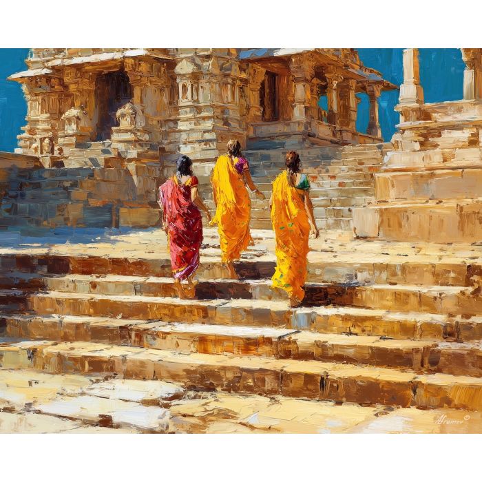 INDIAN TEMPLE STEPS