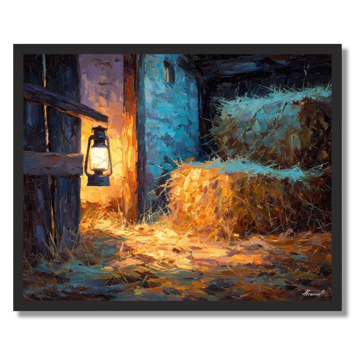 STABLE LIGHT - FRAMED