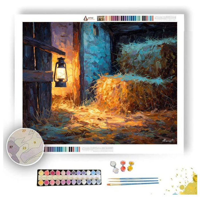 STABLE LIGHT - Paint by Numbers Full Kit