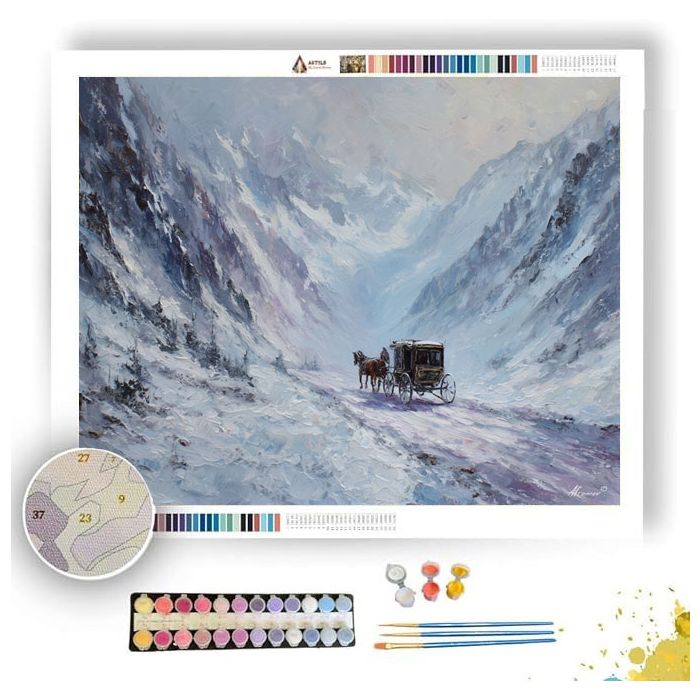 ALPINE CARRIAGE - Paint by Numbers Full Kit