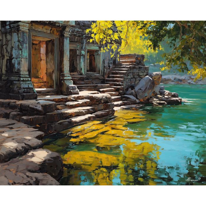 CAMBODIAN RIVER SHRINE