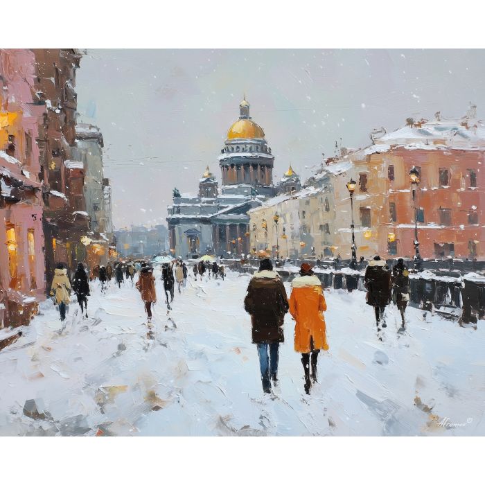 ST. PETERSBURG SNOW WALK