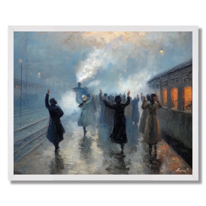 STATION FAREWELL - FRAMED