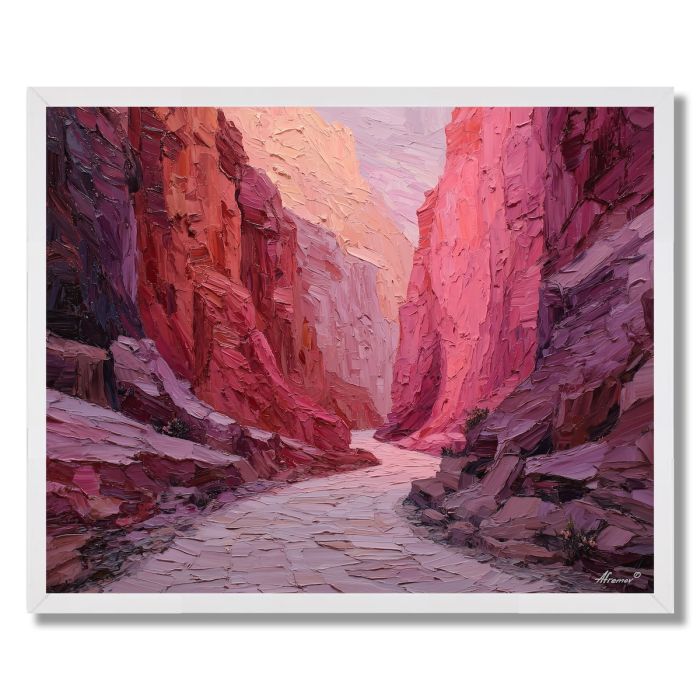 PETRA ROSE CANYON - FRAMED