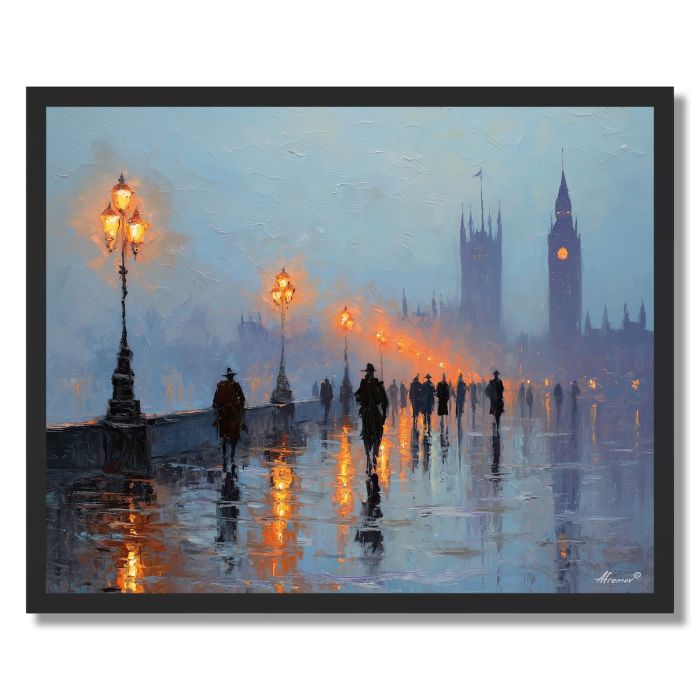 LONDON FOG PROMENADE - FRAMED