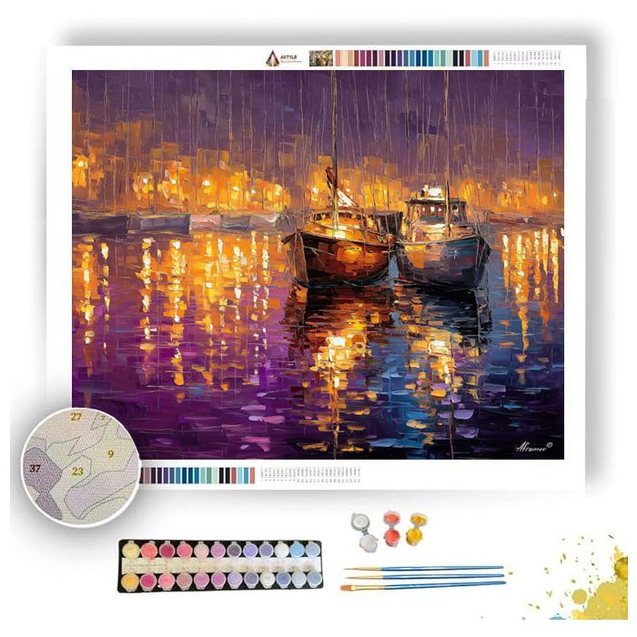 HARBOUR LIGHTS - Paint by Numbers Full Kit