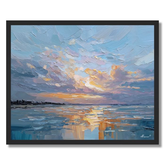 EVENING REFLECTIONS - FRAMED