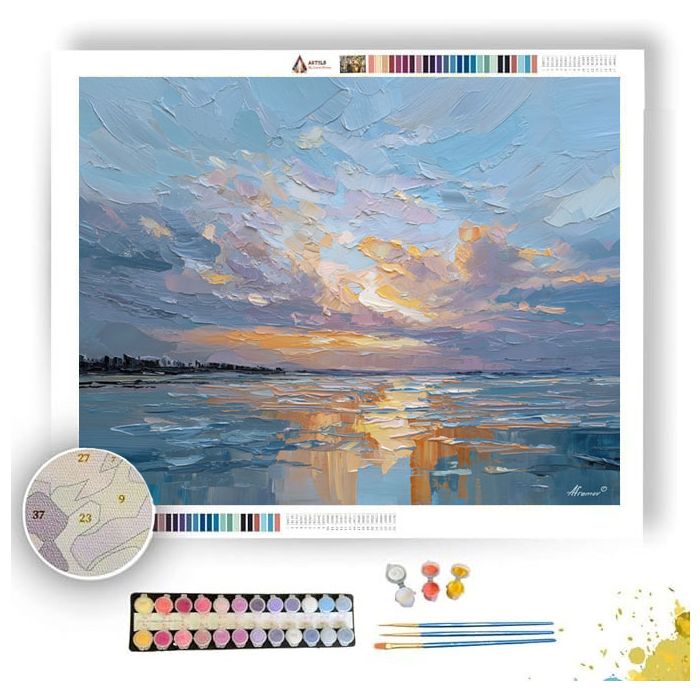EVENING REFLECTIONS - Paint by Numbers Full Kit