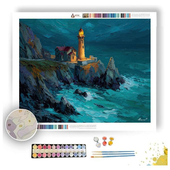 LIGHTHOUSE SONG - Paint by Numbers Full Kit
