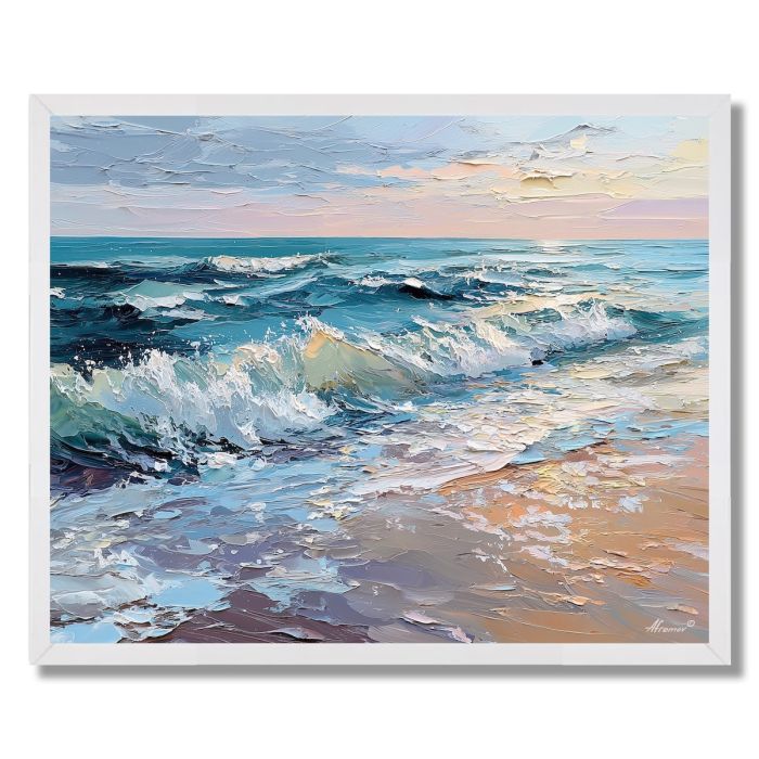 SEA BREEZE MORNING - FRAMED