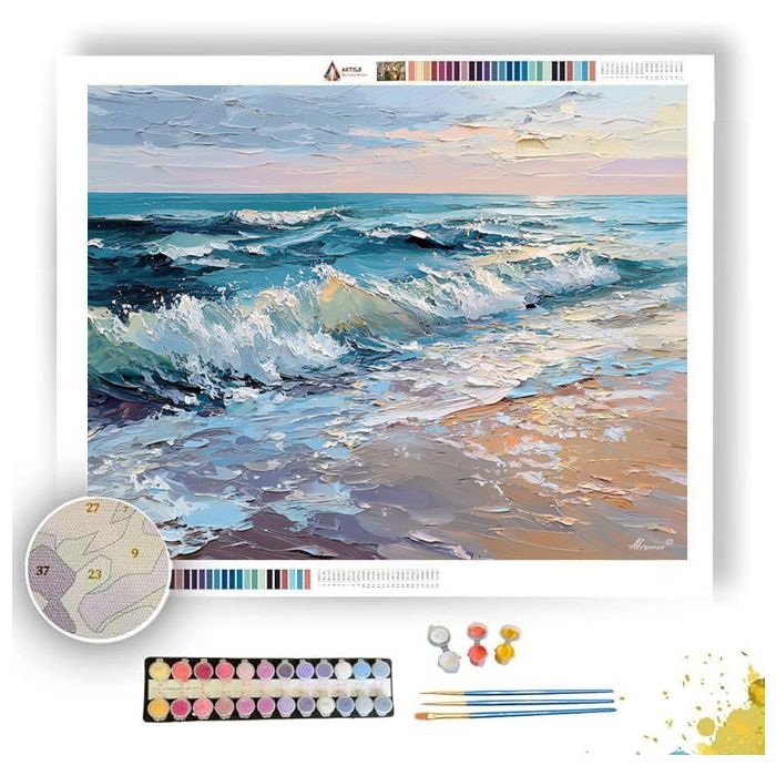 SEA BREEZE MORNING - Paint by Numbers Full Kit