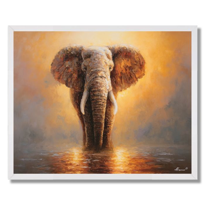 ELEPHANT SILENCE - FRAMED