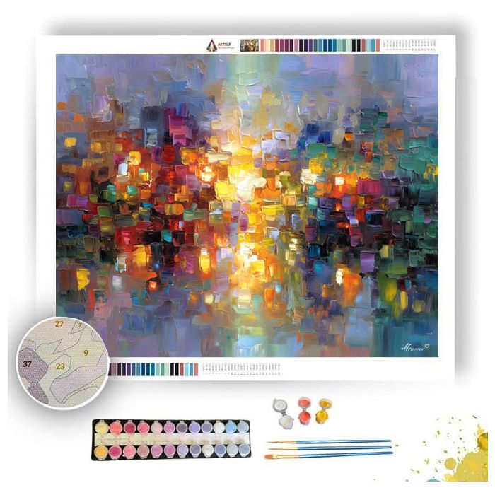 LIGHT THROUGH MEMORIES - Paint by Numbers Full Kit