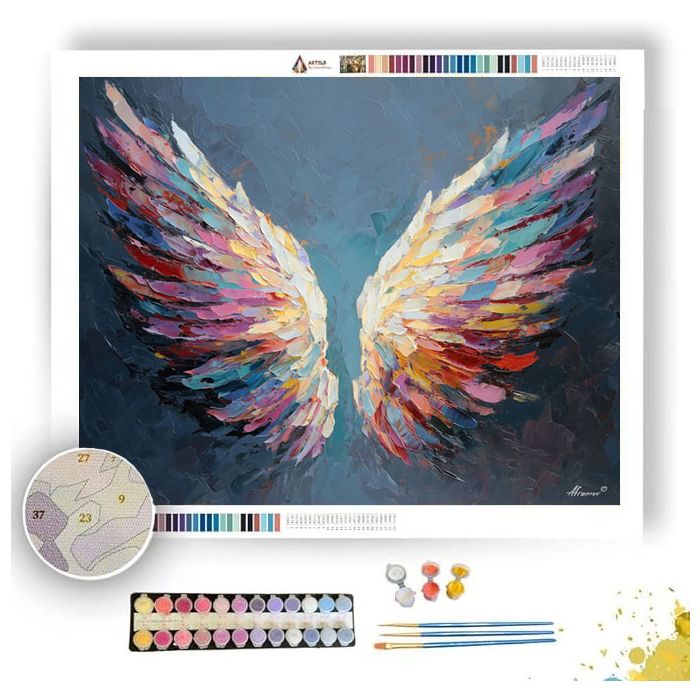 WINGS OF THOUGHT - Paint by Numbers Full Kit