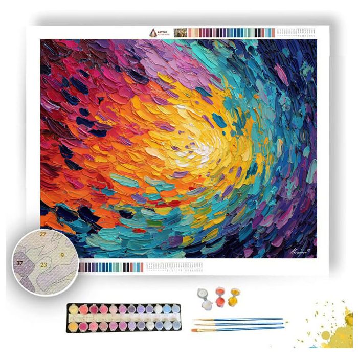 ETERNAL COLOR - Paint by Numbers Full Kit