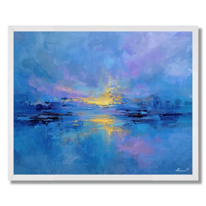 DREAM IN BLUE - FRAMED