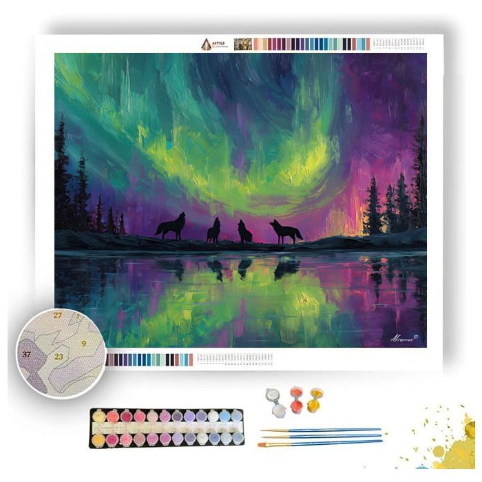 AURORA PACK - Paint by Numbers Full Kit