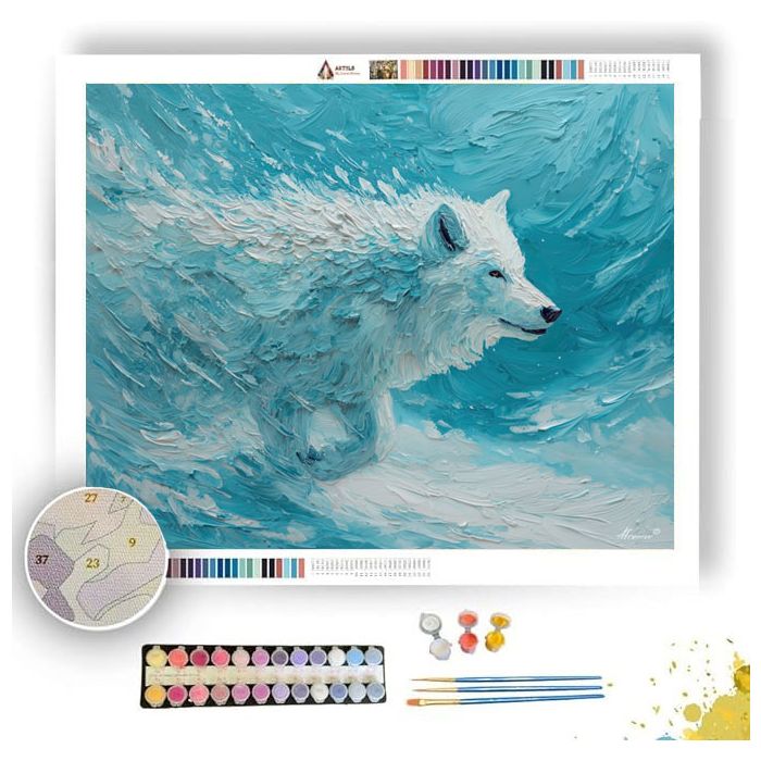 SPIRIT OF THE NORTH - Paint by Numbers Full Kit