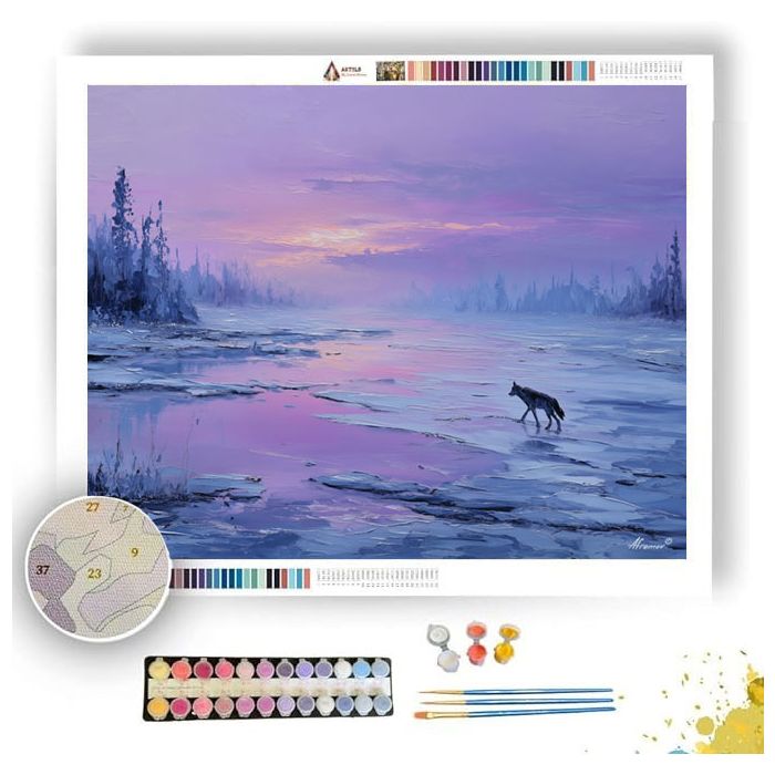 ICE TRAIL HUNTER - Paint by Numbers Full Kit
