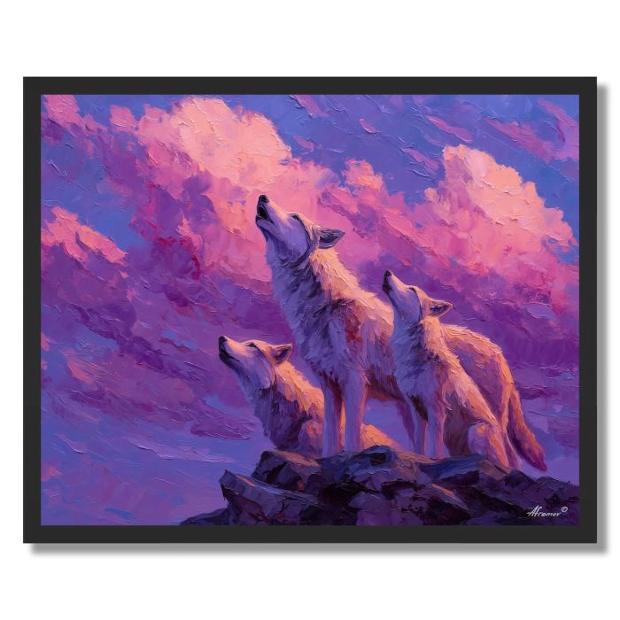 RISING PACK CALL - FRAMED