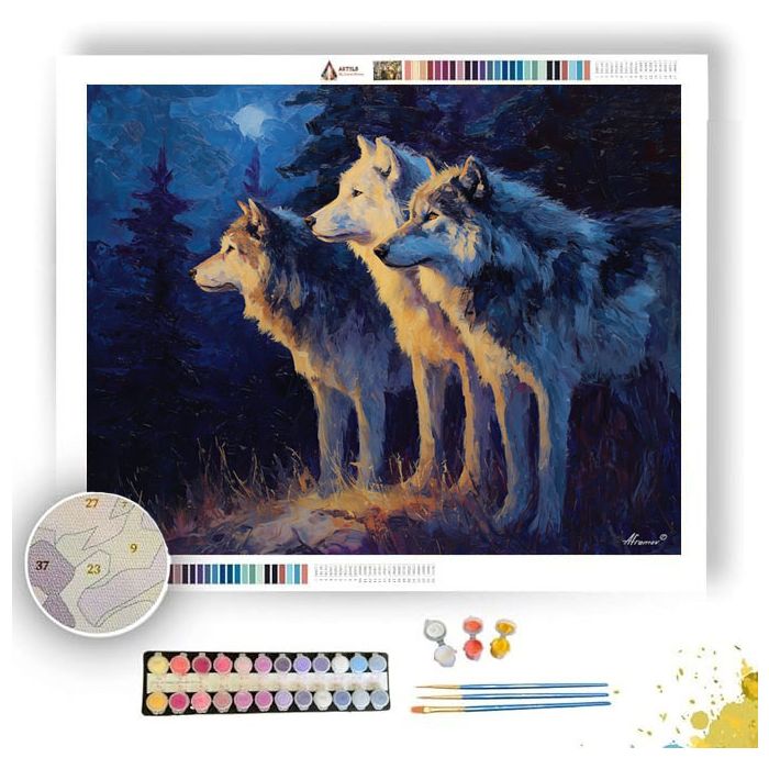 SHADOWFANG PACK - Paint by Numbers Full Kit