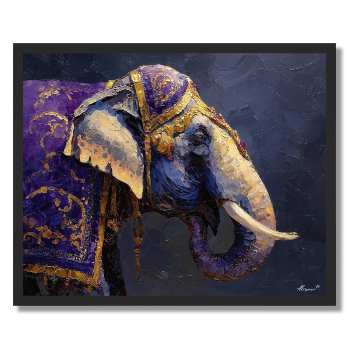 THE COLORFUL MONARCH - FRAMED