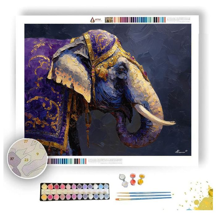 THE COLORFUL MONARCH - Paint by Numbers Full Kit