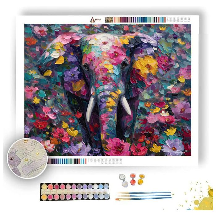 GARDEN OF COLORS - Paint by Numbers Full Kit