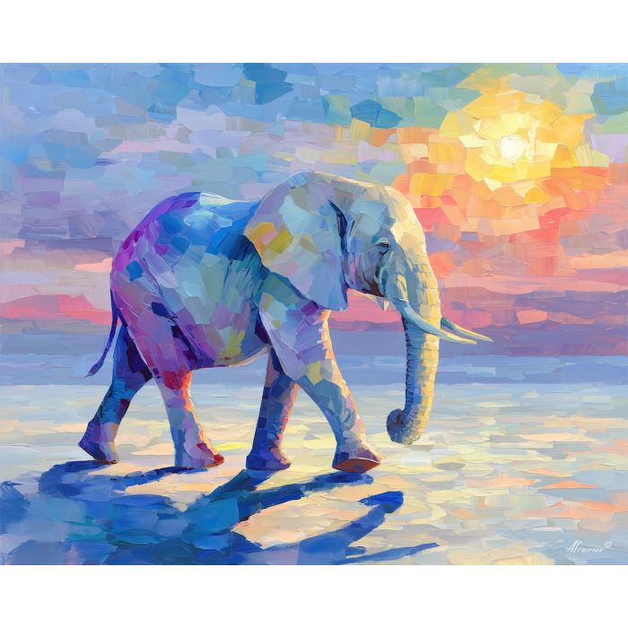 CRYSTAL DESERT ELEPHANT