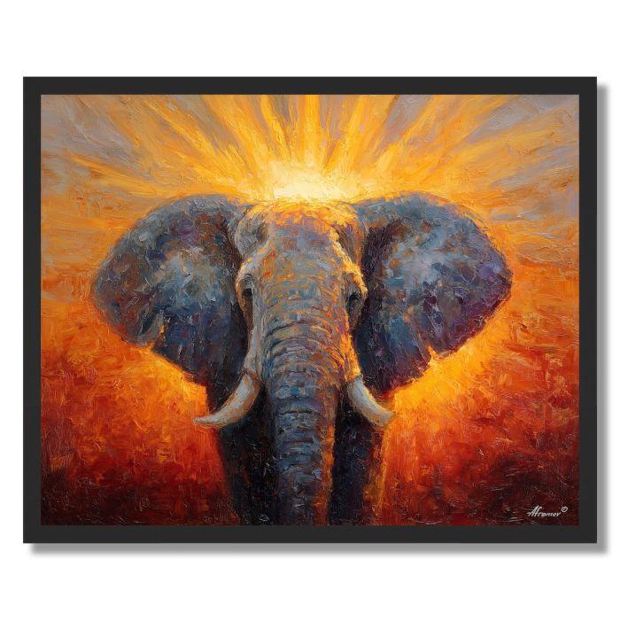 SUNRISE CROWN - FRAMED