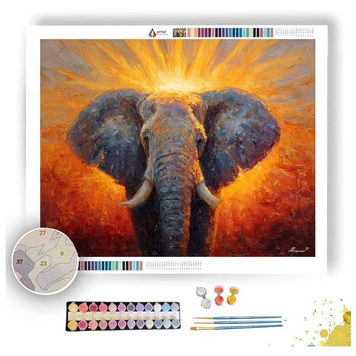 SUNRISE CROWN - Paint by Numbers Full Kit