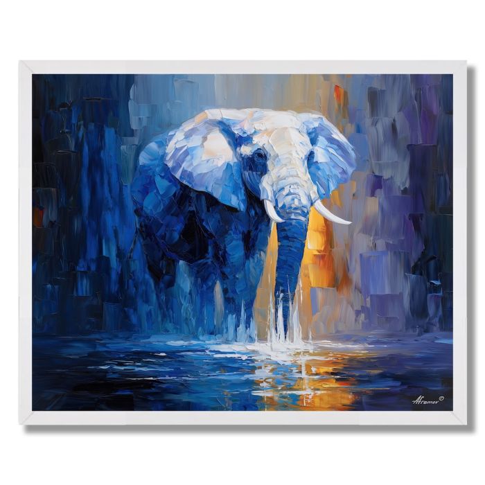 WATERFALL TRUNK - FRAMED
