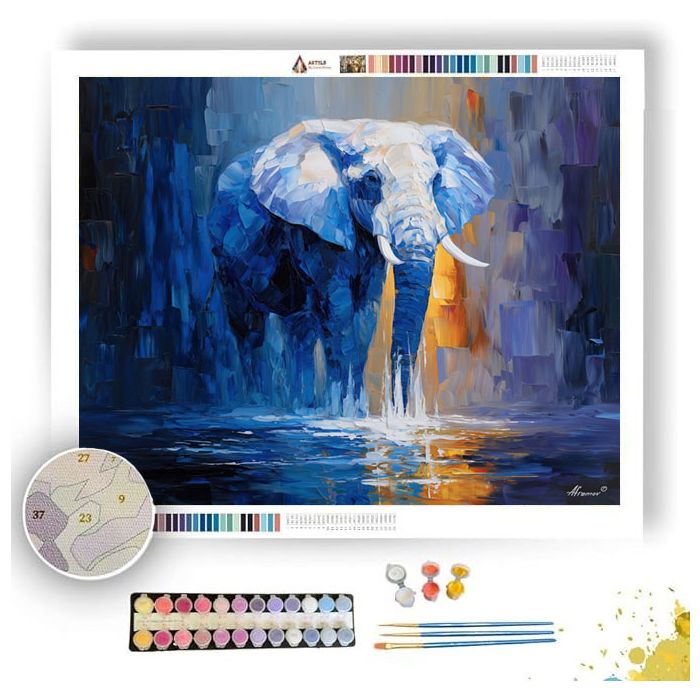 WATERFALL TRUNK - Paint by Numbers Full Kit