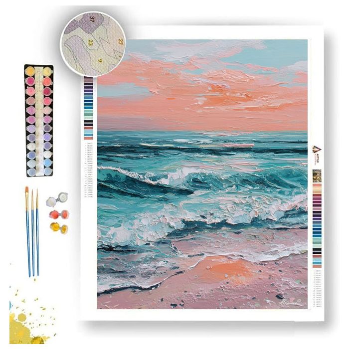 BREEZE ACROSS THE BAY - Paint by Numbers Full Kit