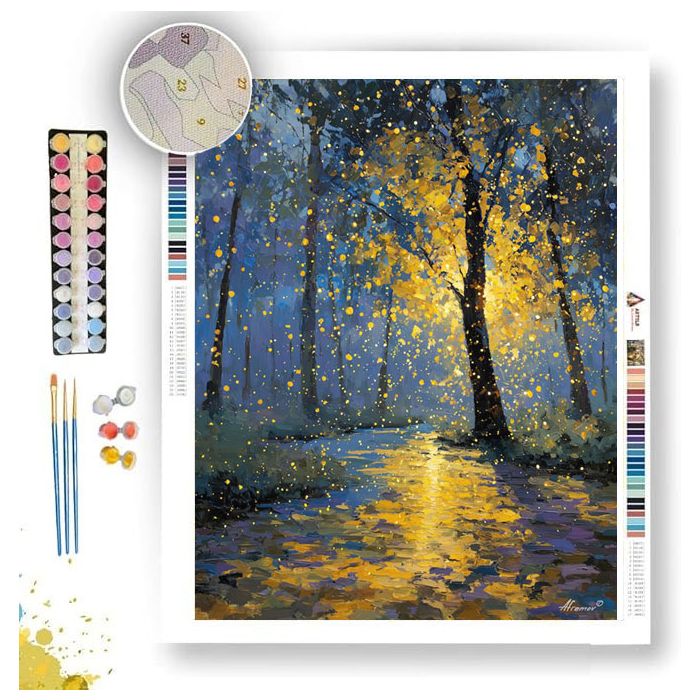 FIREFLY CLEARING - Paint by Numbers Full Kit