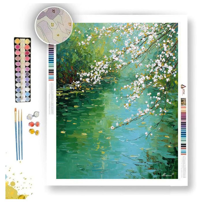 SPRING RIVER LIGHT - Paint by Numbers Full Kit