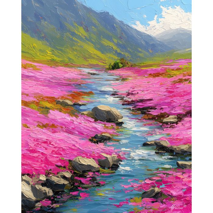 MOUNTAIN BLOOM RIVER