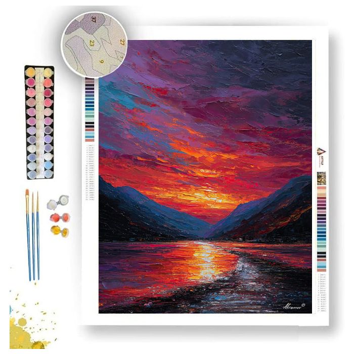 TORCHLIGHT VALLEY - Paint by Numbers Full Kit
