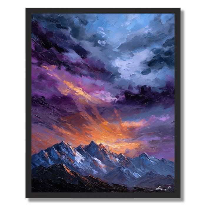 MOUNTAIN RAINLIGHT - FRAMED