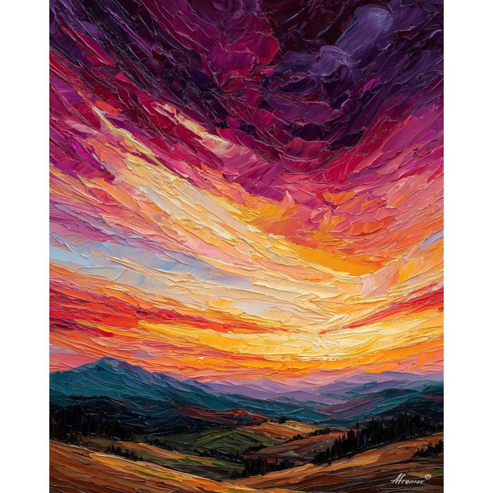 SUNDOWN OVER THE RIDGE