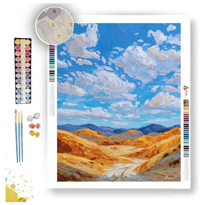 SUNNY CANYON PASS - Paint by Numbers Full Kit