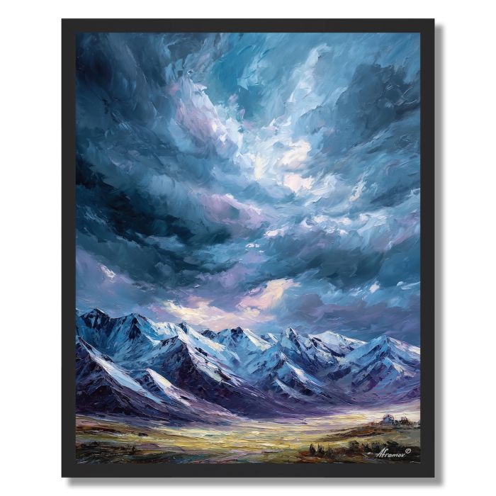 THUNDER MOUNTAIN SKY - FRAMED