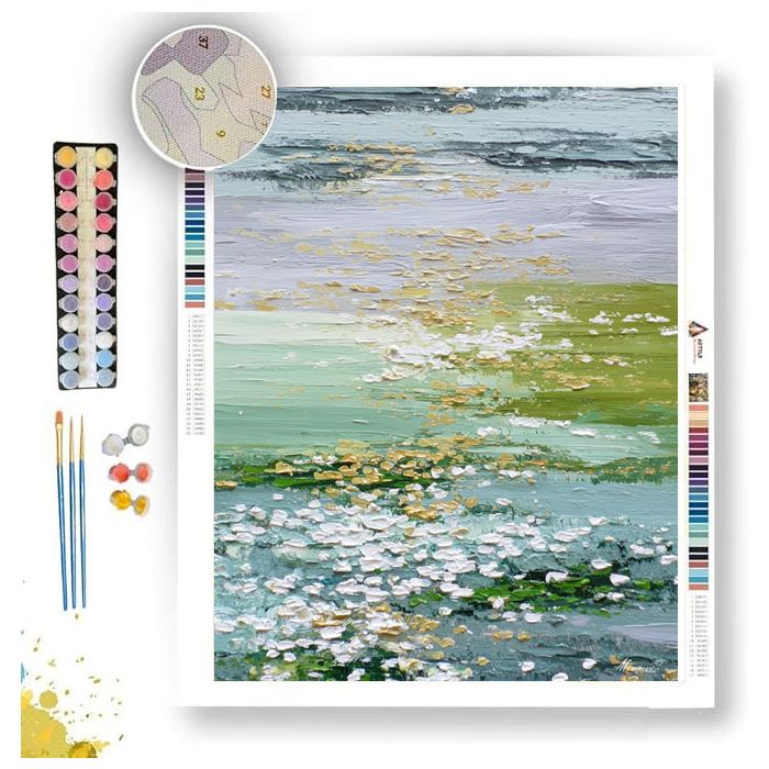 SILVER RAIN MEADOW - Paint by Numbers Full Kit
