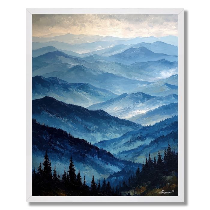 BLUE RIDGE VIEW - FRAMED