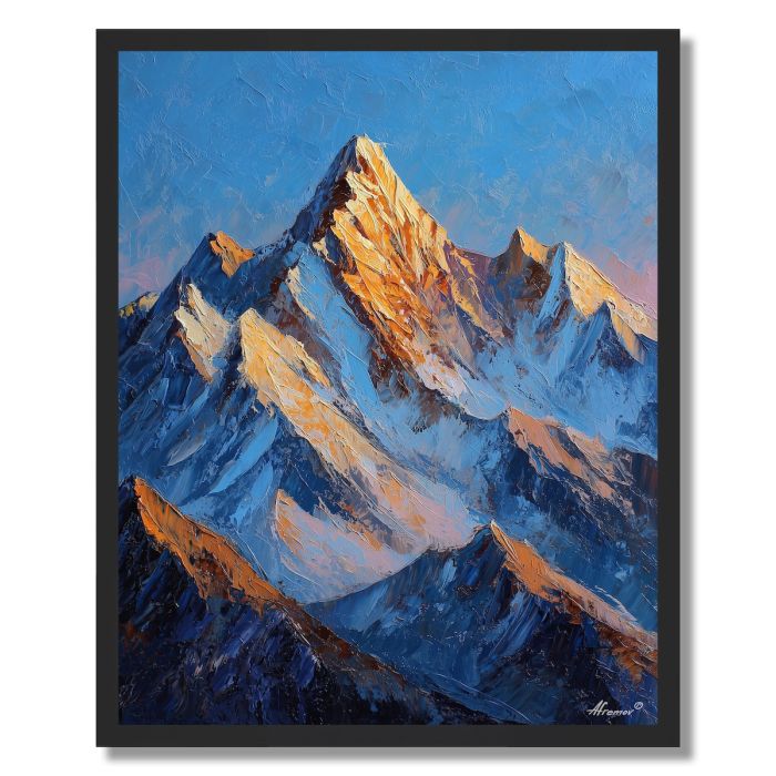 GOLDEN CREST RANGE - FRAMED