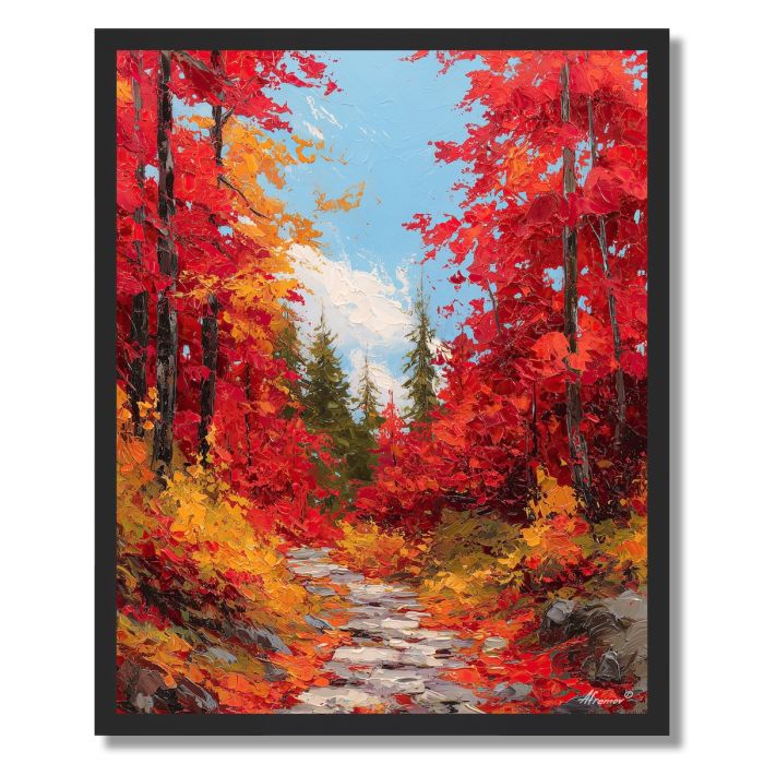 AUTUMN VALLEY TRAIL - FRAMED