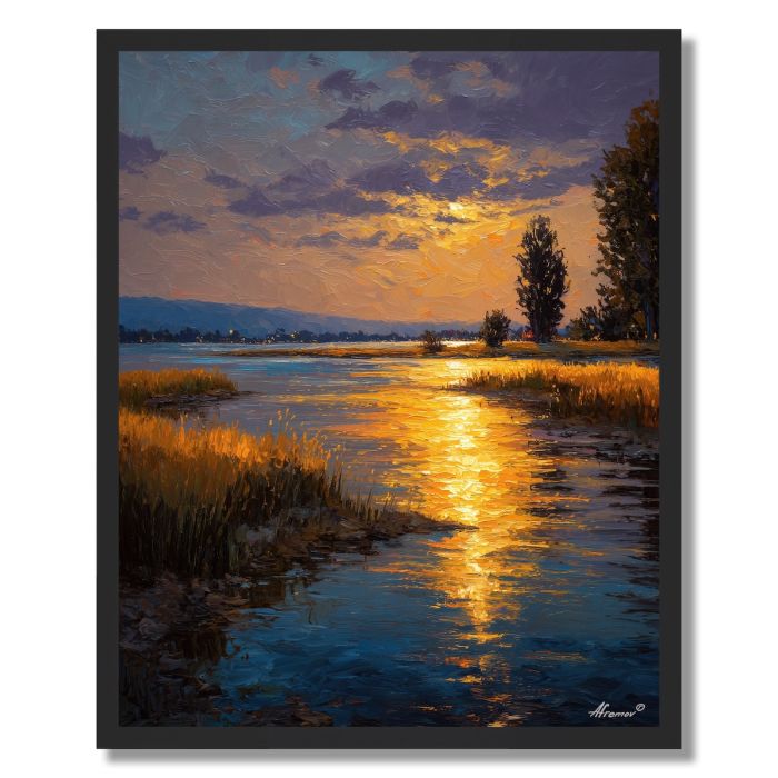 SUNBEAM LAKE EDGE - FRAMED