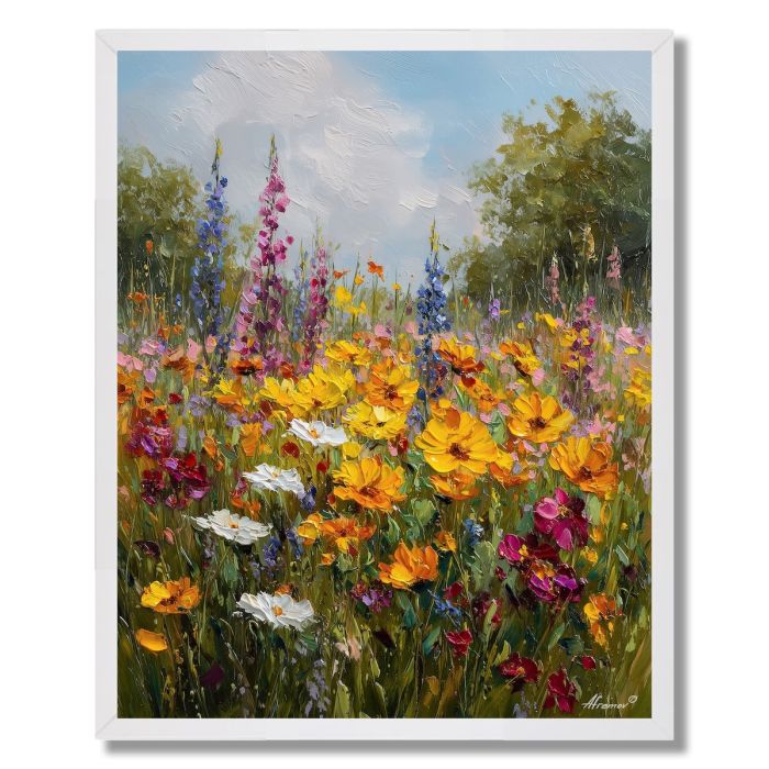 FLOW FIELD LIGHT - FRAMED