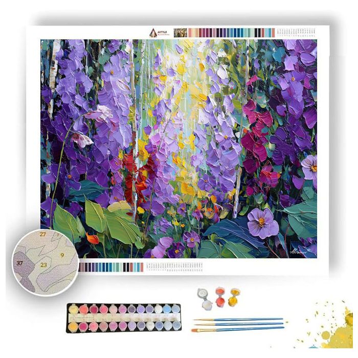 THE VIOLET UNDERSTORY - Paint by Numbers Full Kit