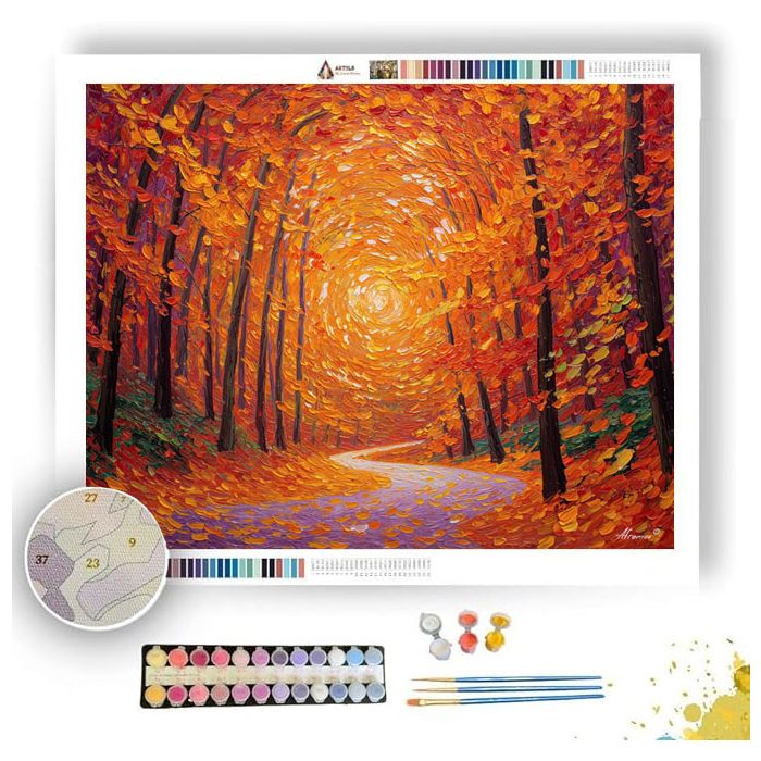 AMBERTWIST GROVE - Paint by Numbers Full Kit